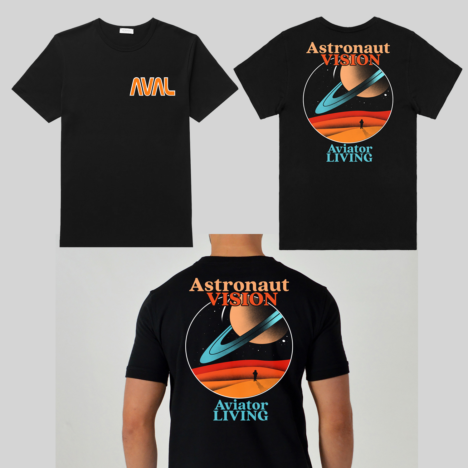 T-shirt Design by Heydale for AVAL | Design #24846639