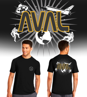 Tshirt design for website that is inspired by NASA. | T-shirt Design by Al Pech