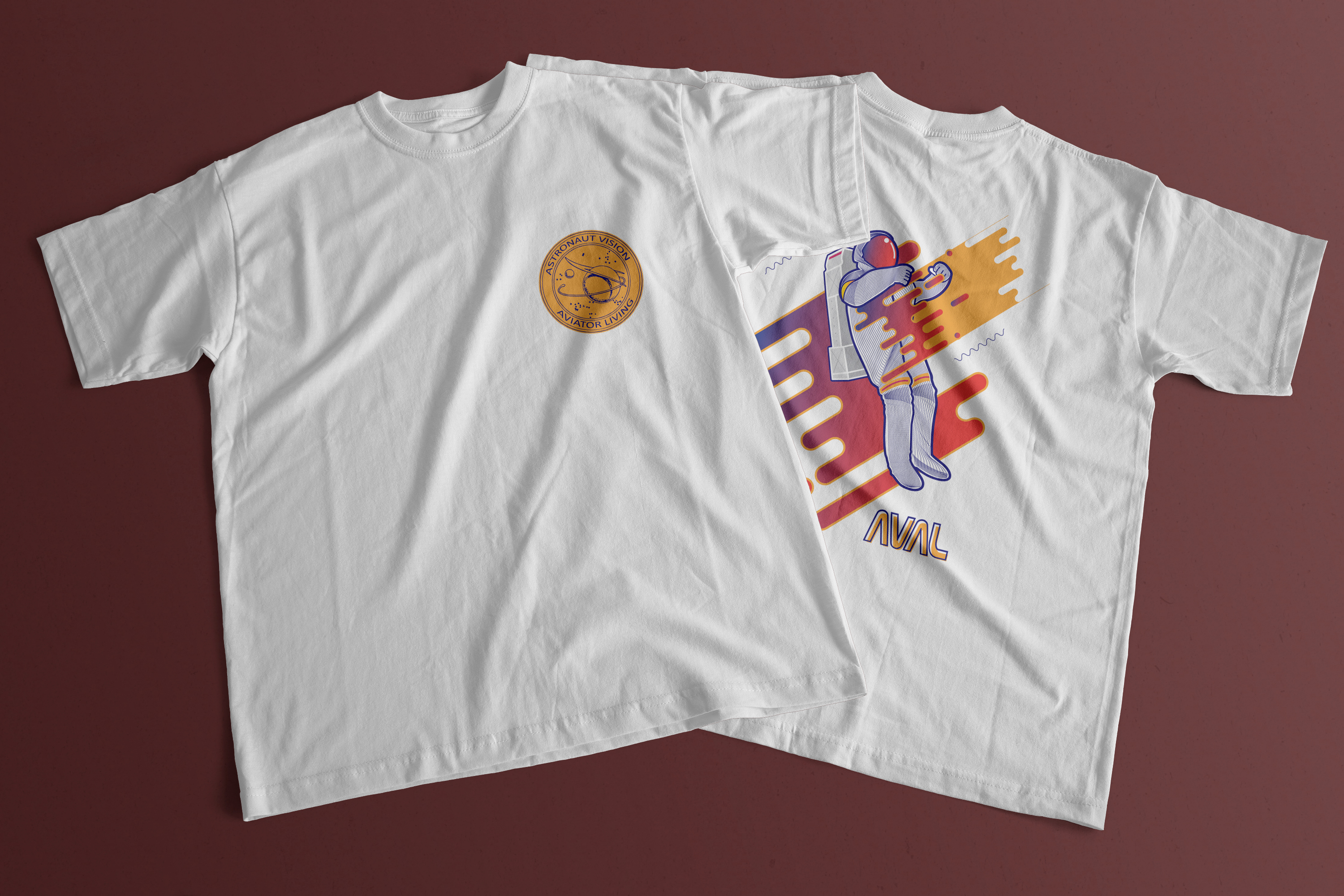 T-shirt Design by jas valencia for AVAL | Design #24868629