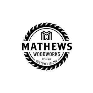 Mathews Woodworks | Logo Design by ddnsycrowd