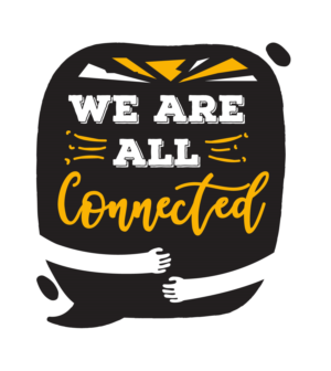 Slogan/phrase illustration to print on stickers, bookmarks and t-shirts