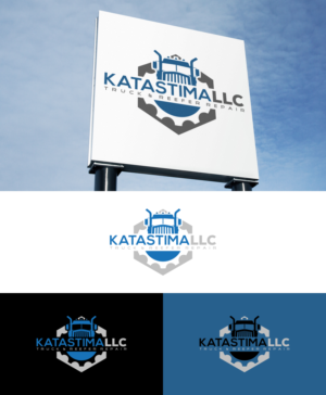 Katastima LLC     Truck & Reefer Repair | Logo Design by Aditya.DwiRama