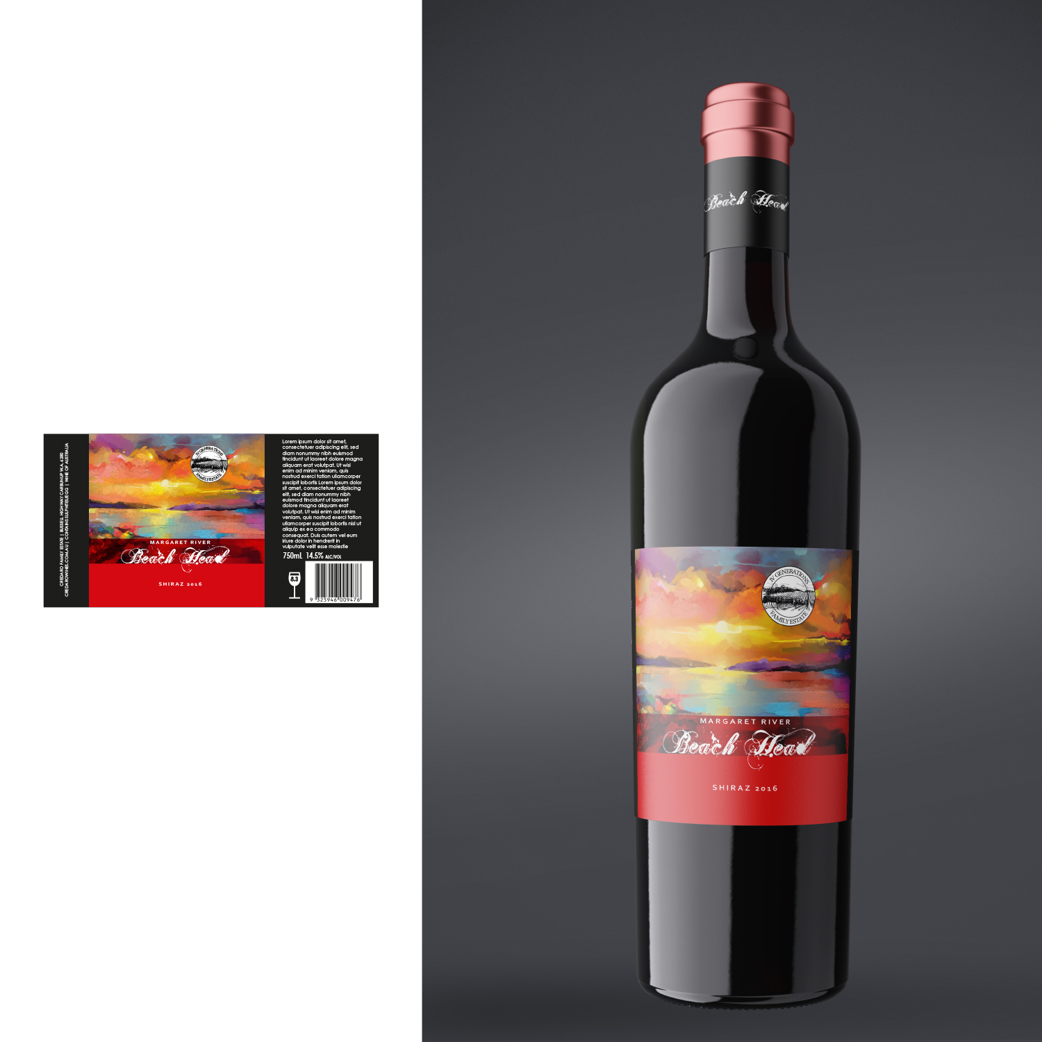 Label Design by RLW DESIGN for this project | Design #24892554