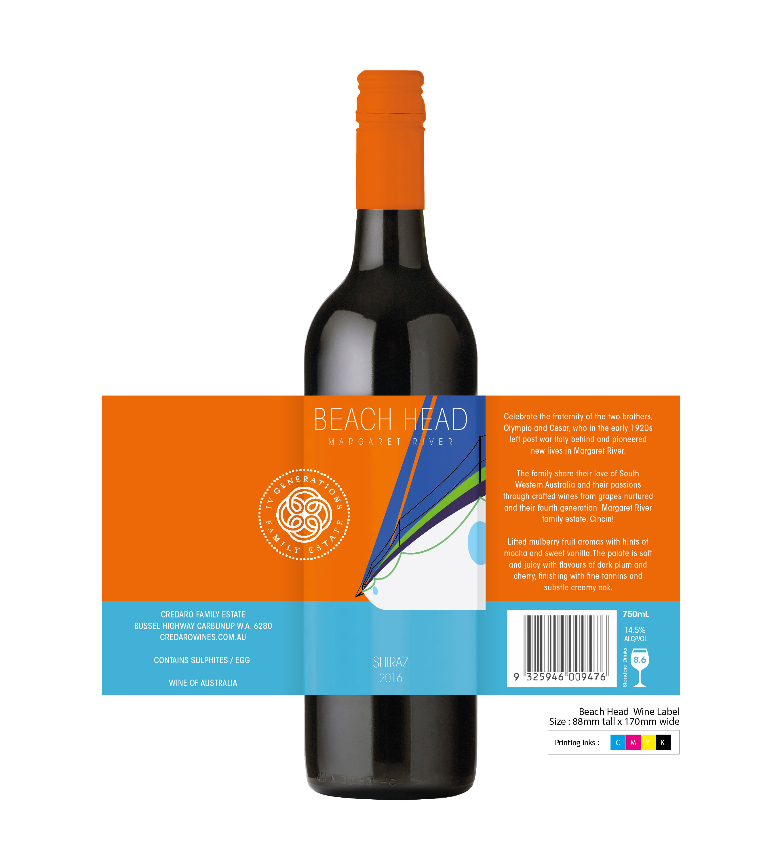 Diseño de Etiqueta por Howie para este proyecto | Diseño #24880609