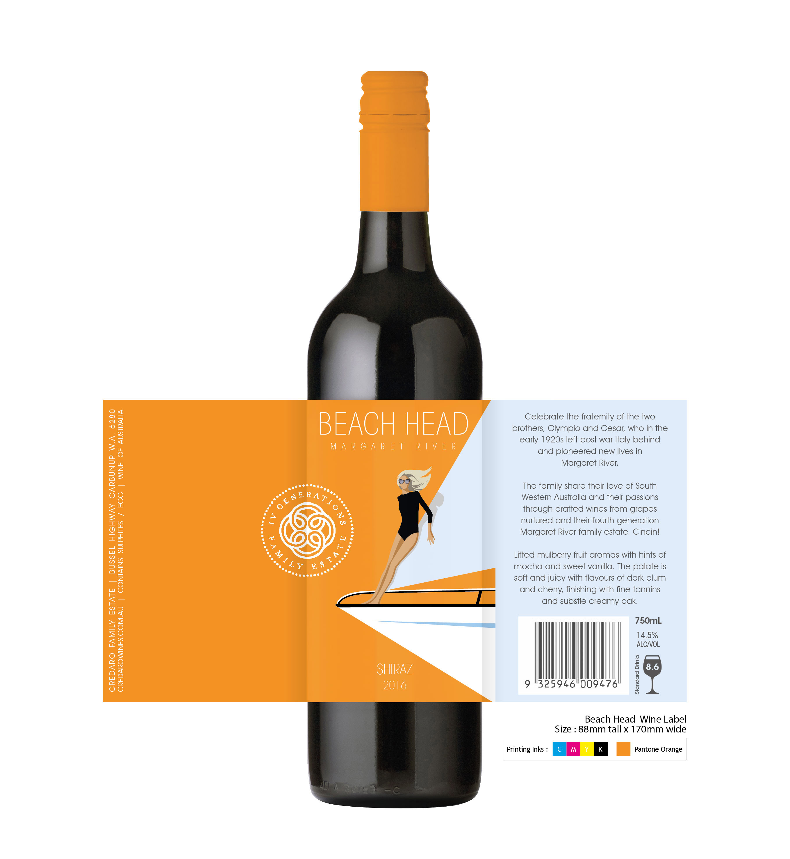 Label Design by Howie for this project | Design #24880622