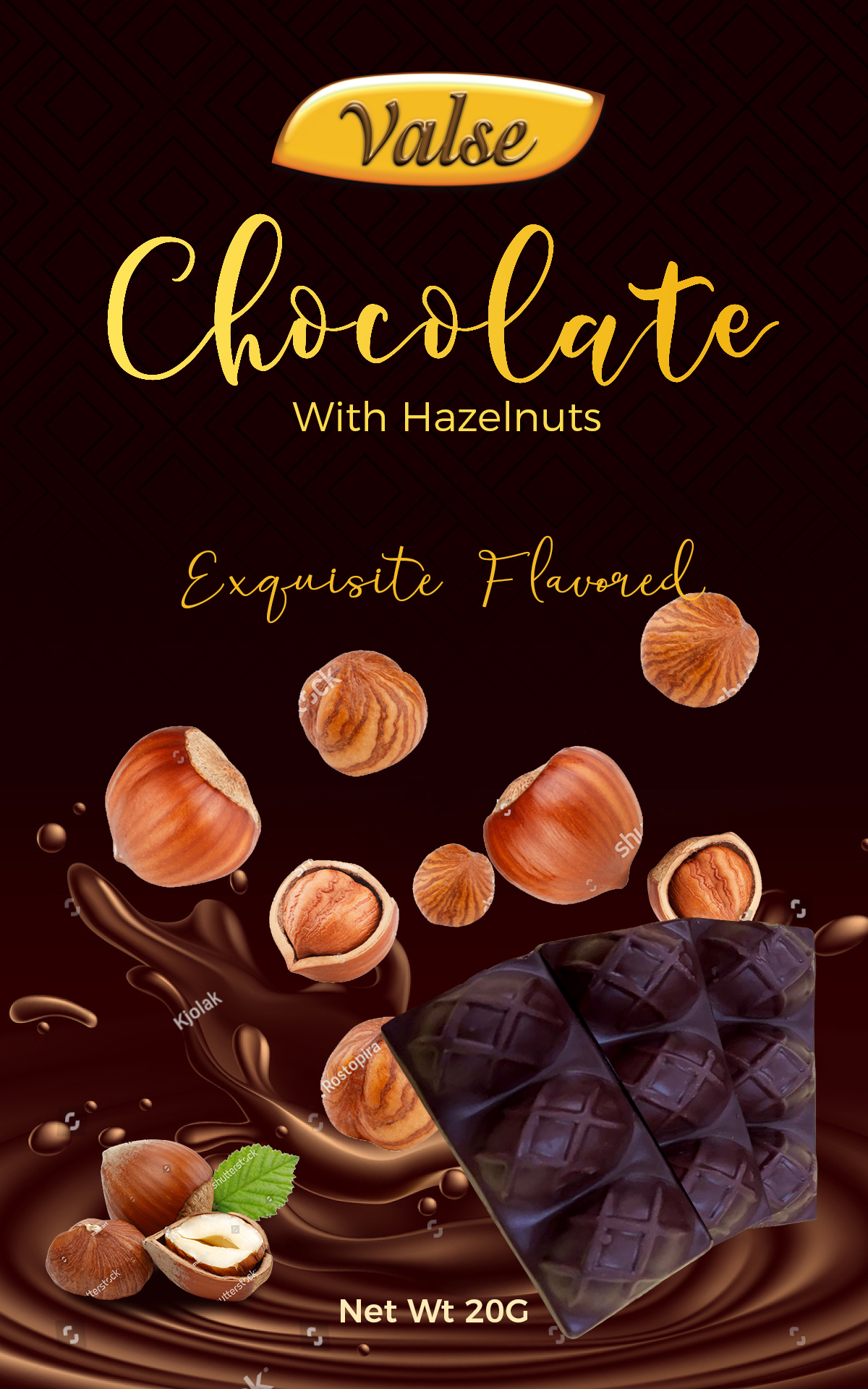 Design Emballage par Cosmos Studios pour AKANLAR CHOCOLATE CO.LTD.STI | Design #25187883