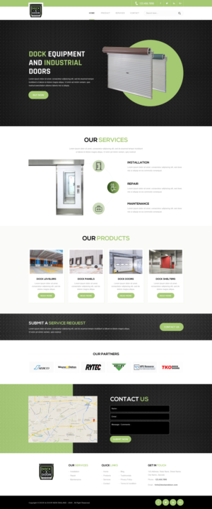 Diseño Web por rightway para Dock & Door | Diseño: #24858228