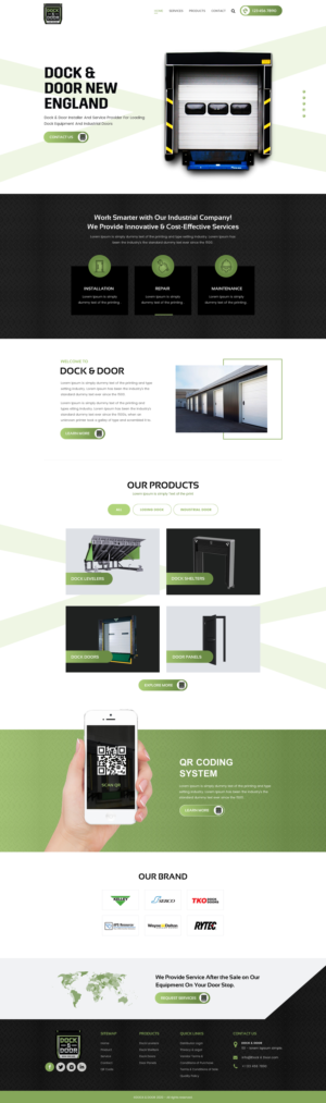 Diseño Web por rightway para Dock & Door | Diseño: #24858229