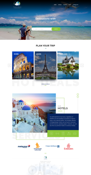 TravelWise Worldwide, LLC. web design | Web Design by Jarry199776