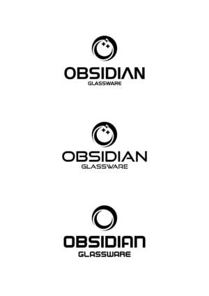Logo Design by Anton for Obsidian Glassware | Design: #24868990