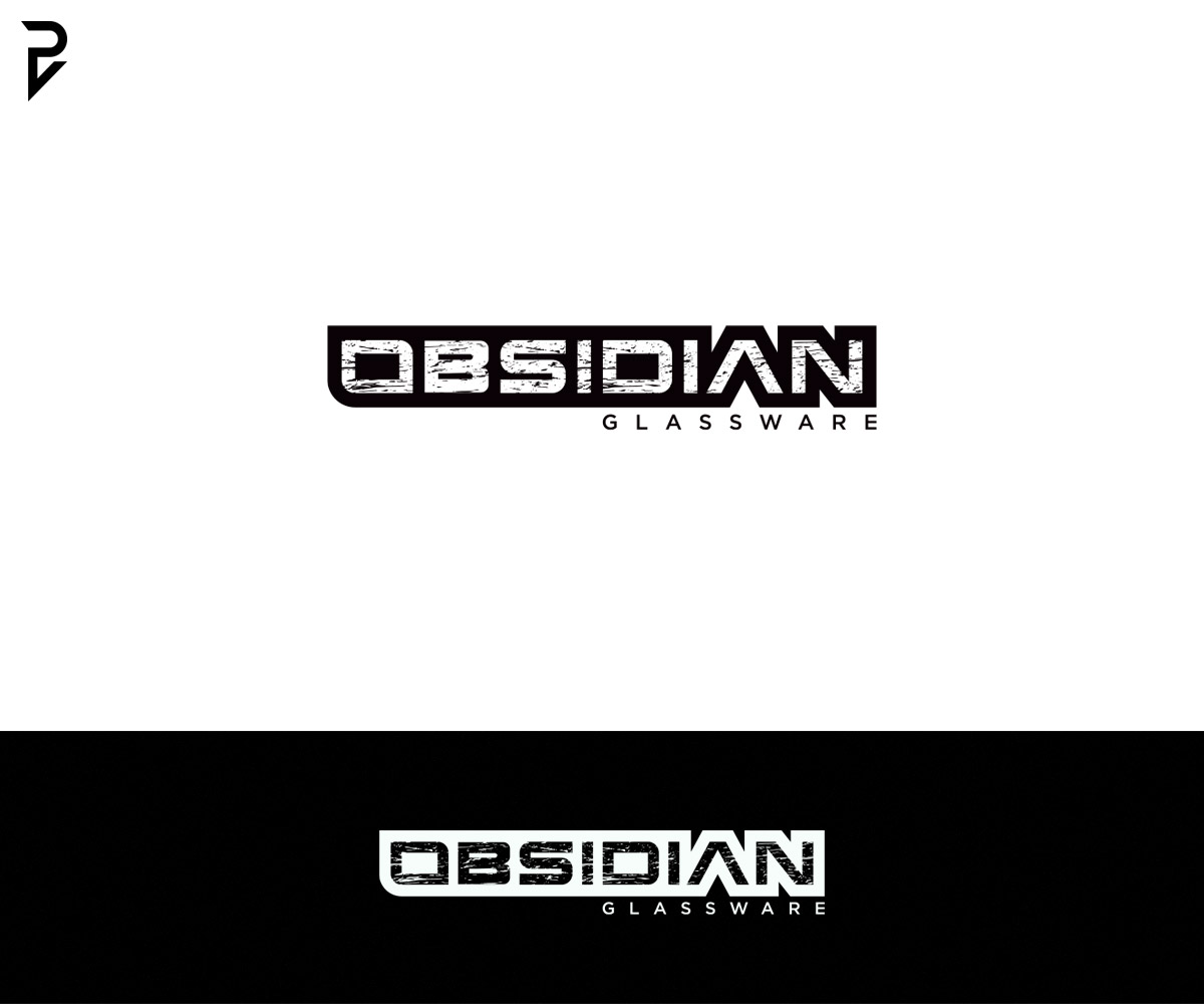 Logo Design by poisonvectors for Obsidian Glassware | Design #24851186