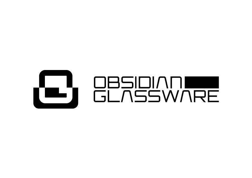 Logo Design by Multiart for Obsidian Glassware | Design #24892662