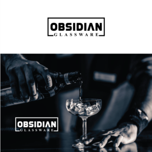 Logo Design by Zak deZign for Obsidian Glassware | Design: #24846848