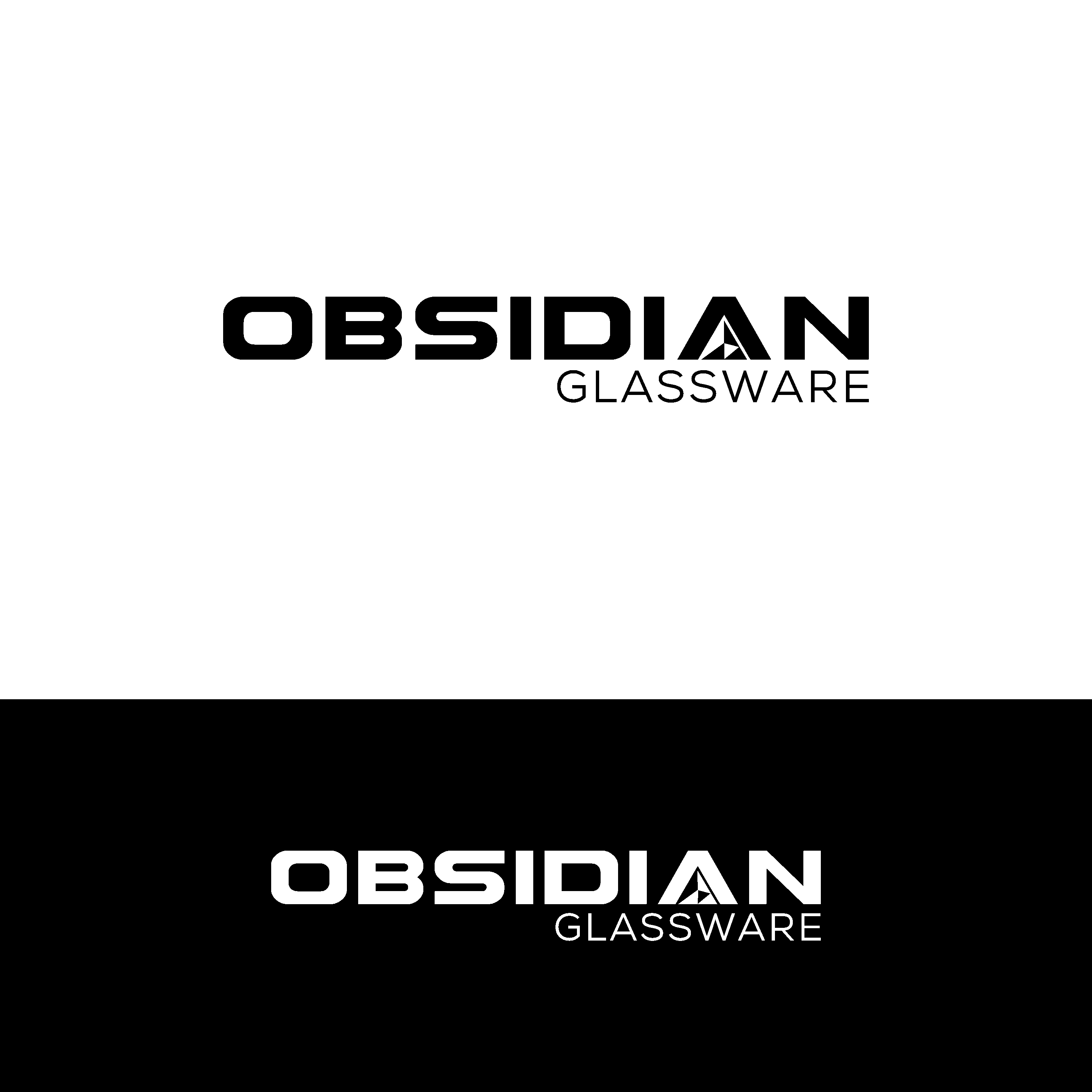 Logo Design by veronnie for Obsidian Glassware | Design #24867088