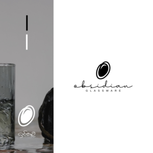 Obsidian Glassware | Logo Design by SamiddhaH