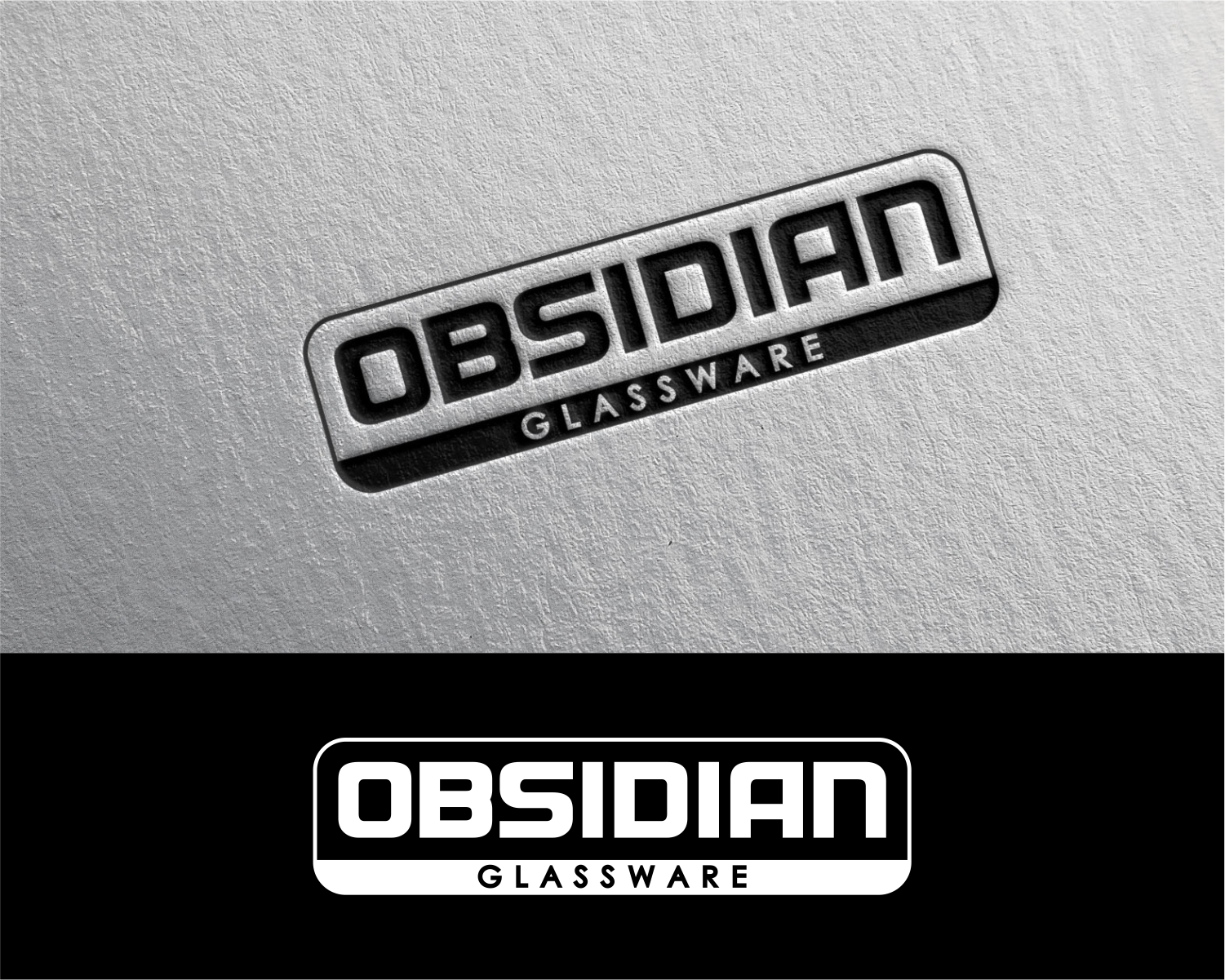 Diseño de Logo por Rusmin Gustamin para Obsidian Glassware | Diseño #24876844