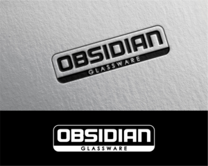 Logo Design by Rusmin Gustamin for Obsidian Glassware | Design: #24876844