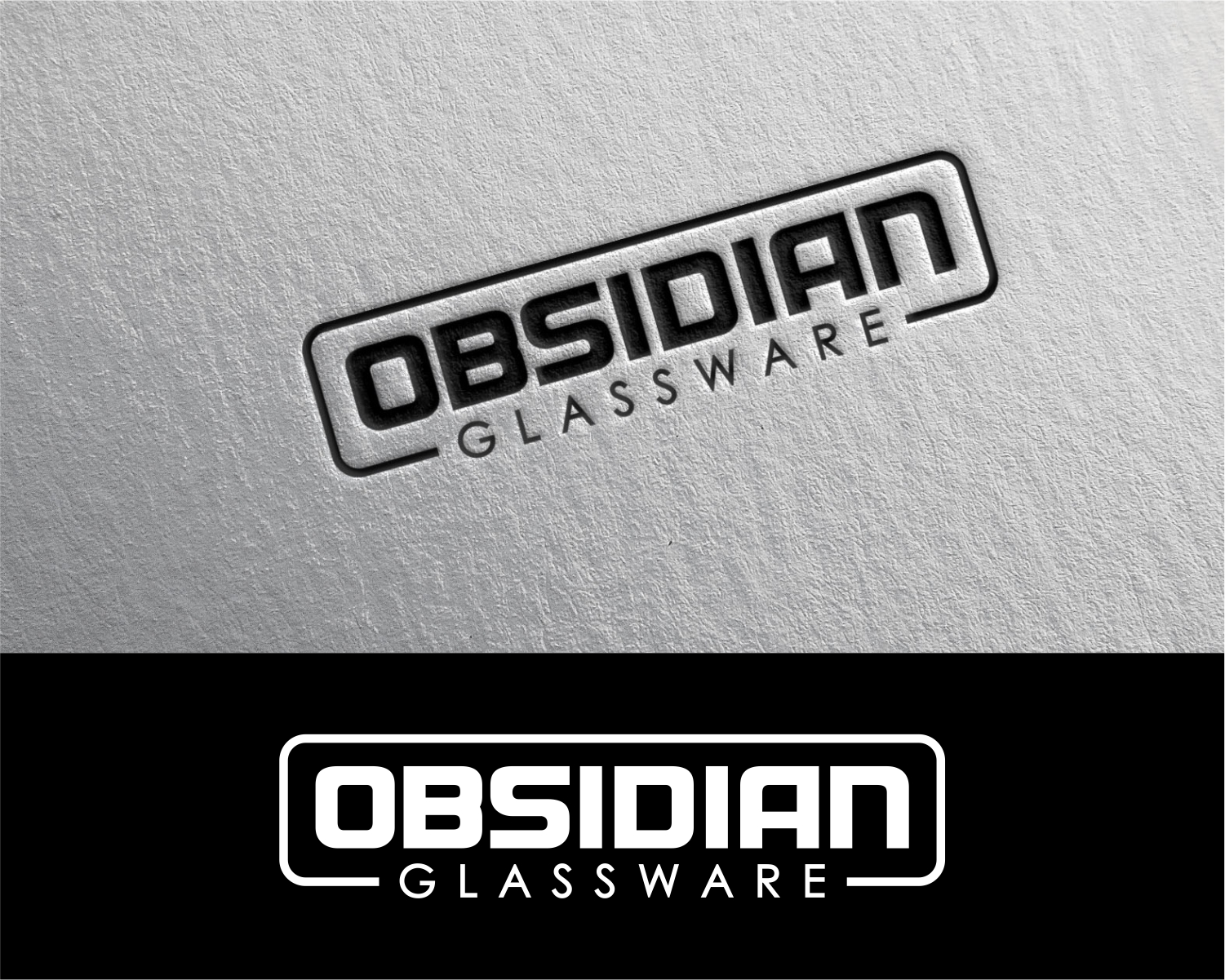 Logo-Design von Rusmin Gustamin für Obsidian Glassware | Design #24876849