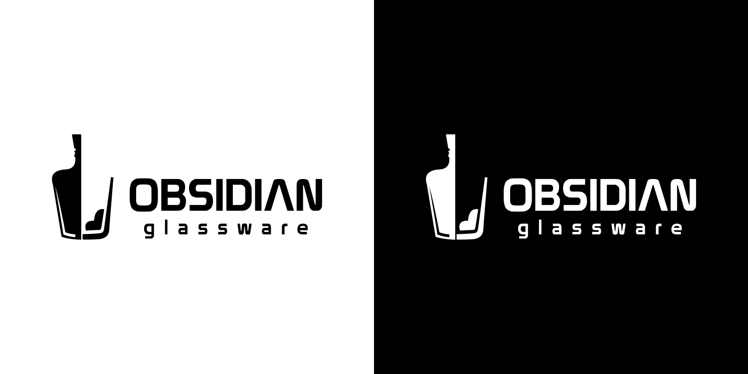 Logo Design by mbah sanem for Obsidian Glassware | Design: #24973498