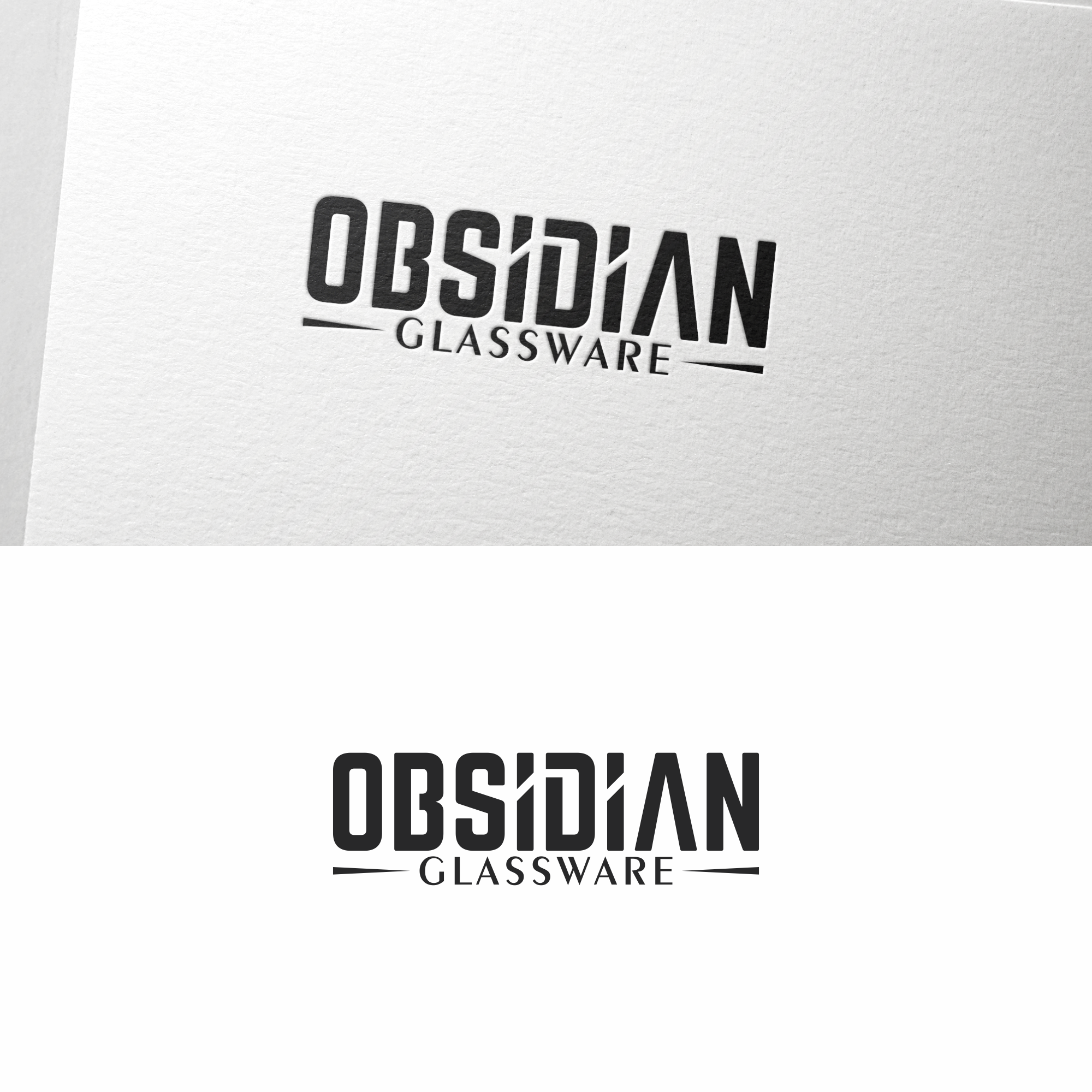 Diseño de Logo por Veronica 10 para Obsidian Glassware | Diseño #24847336