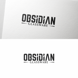 Obsidian Glassware | Diseño de Logo por Veronica 10