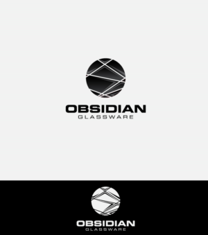 Logo Design by Shahzad.Designs for Obsidian Glassware | Design: #24847774