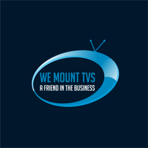 We Mount TVs Tx (name)   A friend in the business (slogan if it works) if not its fine | Logo Design by ThiagoB