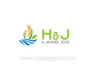 H & J LAND CO | Logo Design by Ng V Duc