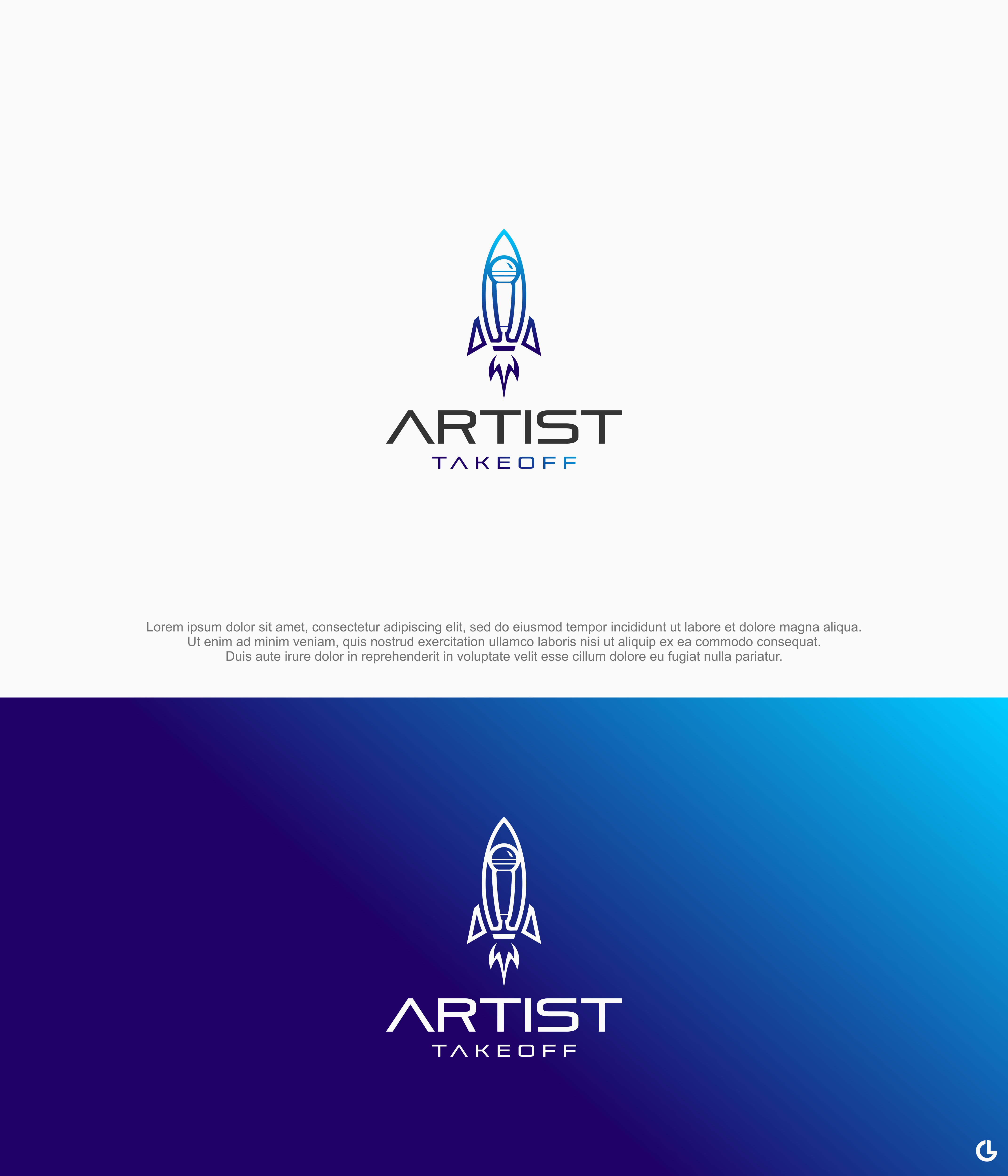 Diseño de Logo por R!CKY para Artist Takeoff | Diseño #24890288