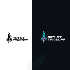 Artist Takeoff | Diseño de Logo por Graphic Bricks