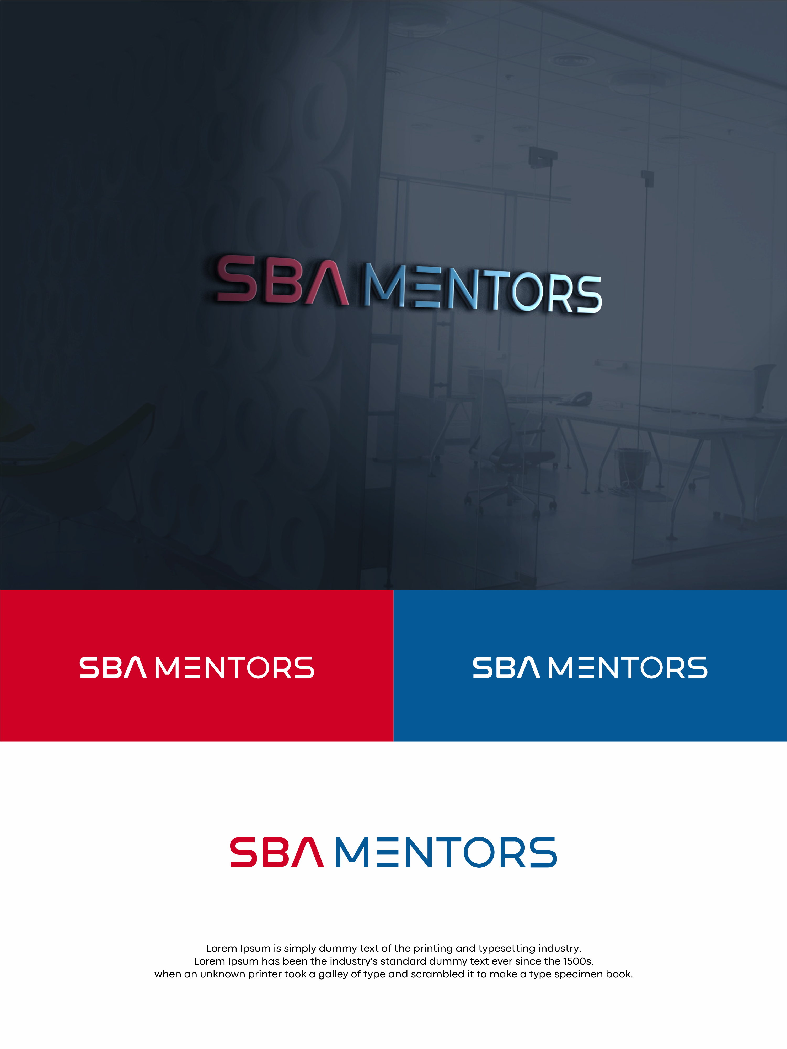 Logo Design by soriyeee for SBA MENTORS | Design #24853351