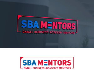 want logo to read and display SBA MENTORS 