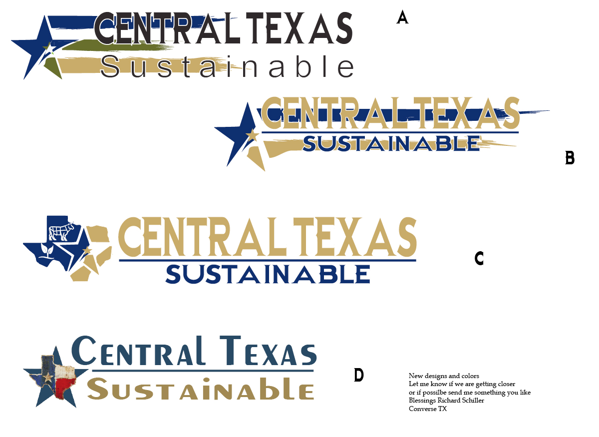 Logo Design by fourdog123 for Central Texas Sustainable | Design #24876361