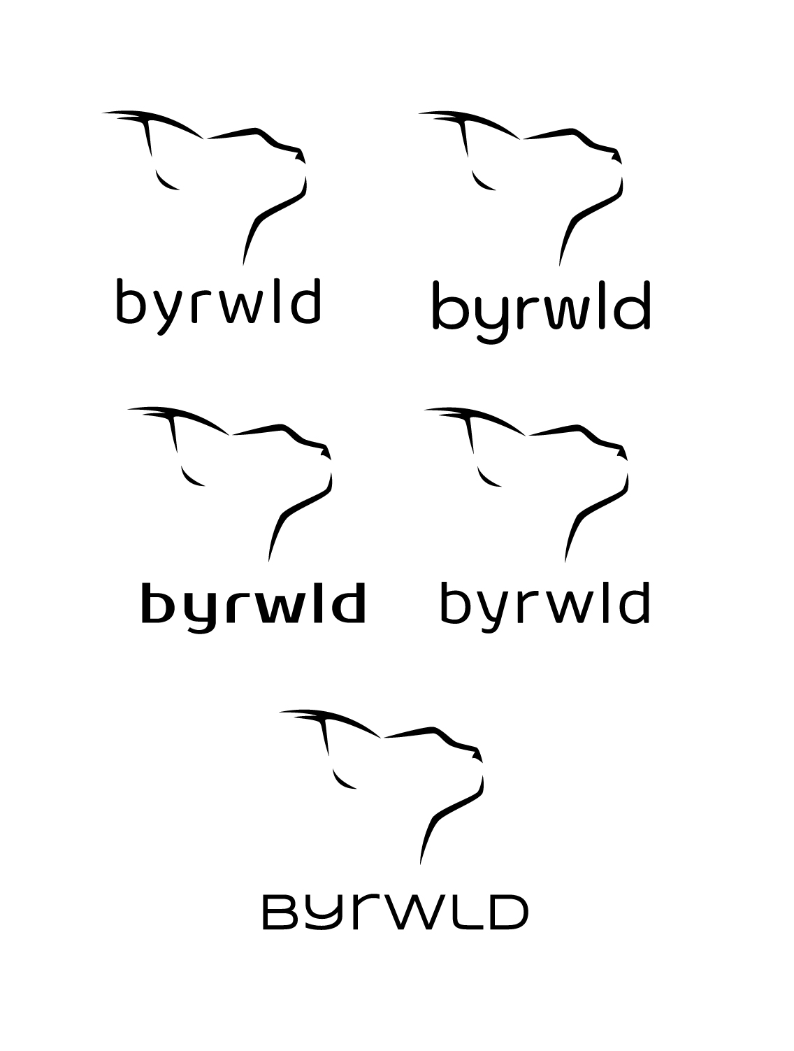 Logo Design by AbhishekkM'24 for Byrwld | Design #24956176