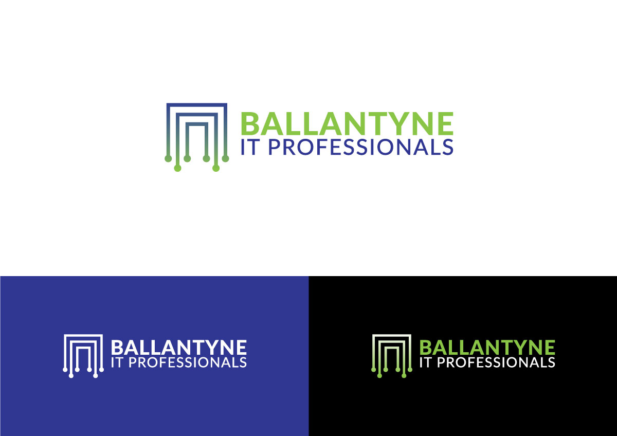Logo Design by -SD Design- for Ballantyne IT Professionals, Inc | Design #24854481