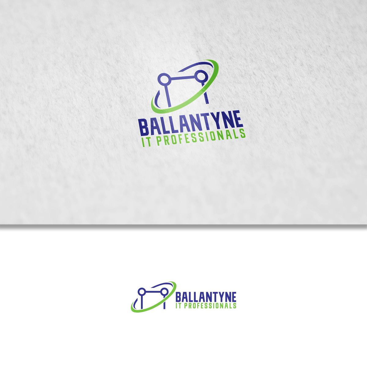 Logo Design by ClearDesign for Ballantyne IT Professionals, Inc | Design #24905121