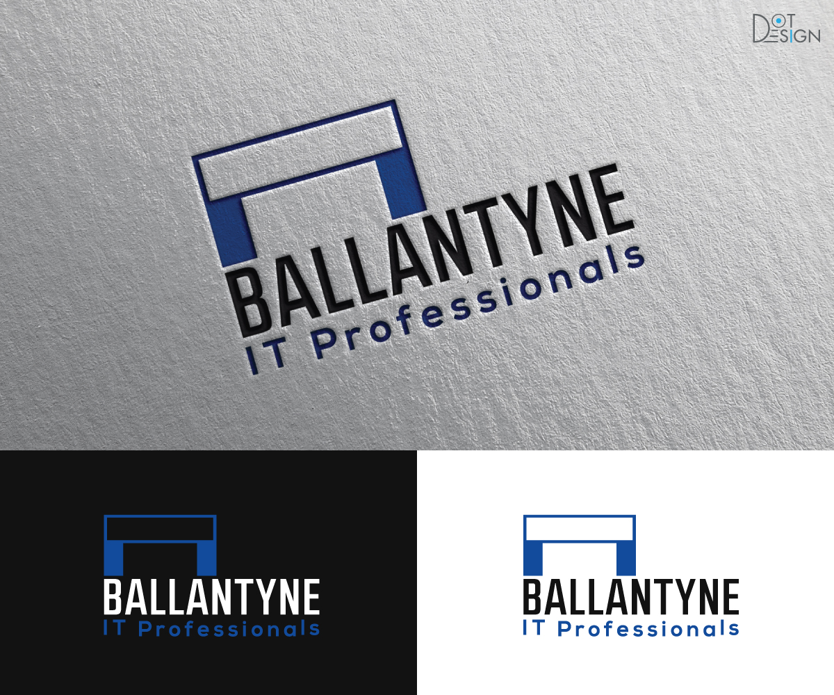 Logo Design by Dot Design 3 for Ballantyne IT Professionals, Inc | Design #24853561