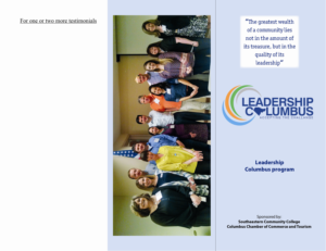 Brochure Design by Chandra for Columbus Chamber of Commerce and Tourism | Design: #24865393