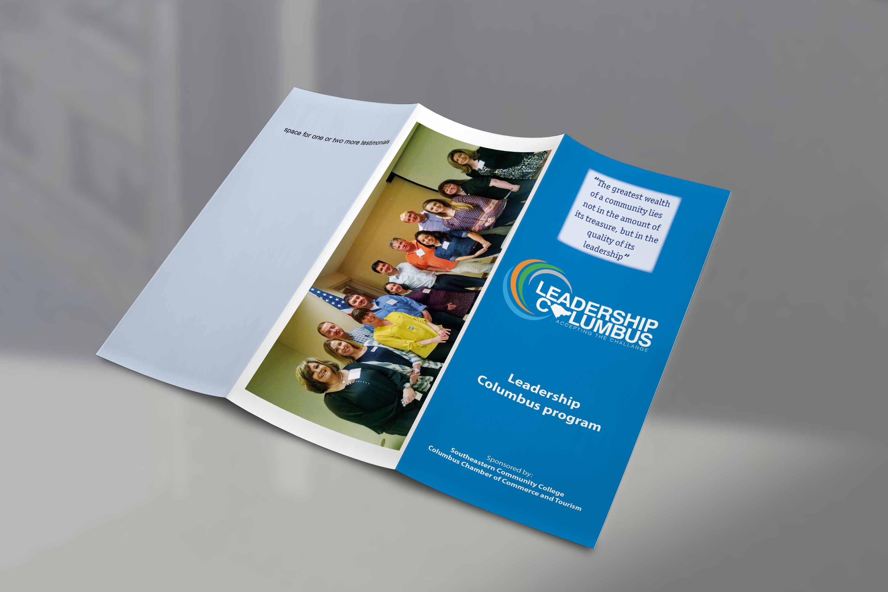 Brochure Design by Chandra for Columbus Chamber of Commerce and Tourism | Design #24884557