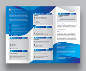 Brochure Design by alimasha Design for Columbus Chamber of Commerce and Tourism | Design: #24914712