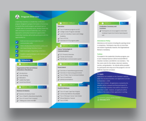 Brochure Design by alimasha Design for Columbus Chamber of Commerce and Tourism | Design: #24914718