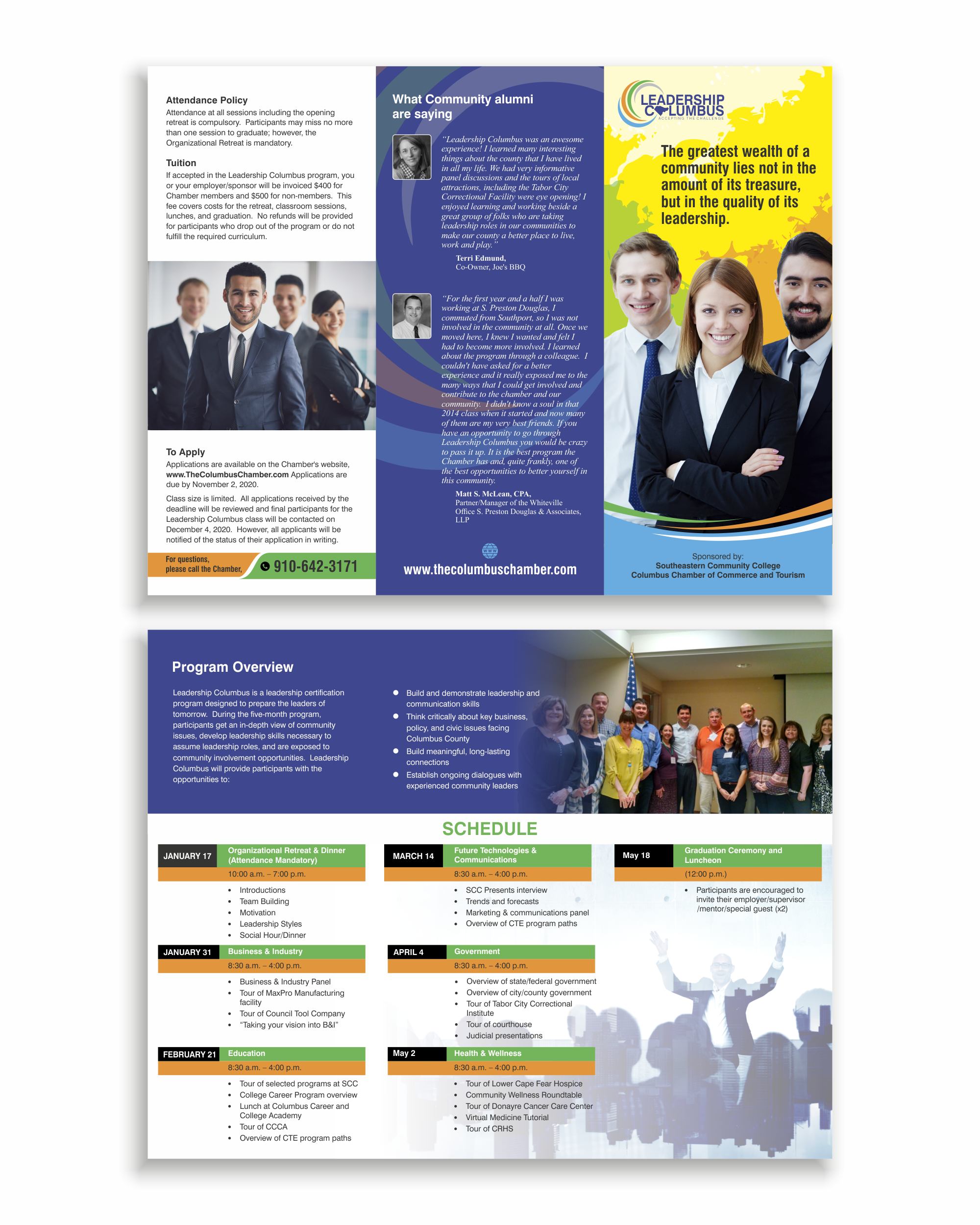 Design de Brochure par nng pour Columbus Chamber of Commerce and Tourism | Design #24904180