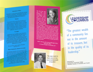 Brochure Design by AriesAves for Columbus Chamber of Commerce and Tourism | Design: #24891466