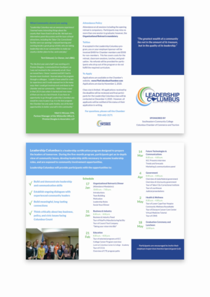 Brochure Design by yunta for Columbus Chamber of Commerce and Tourism | Design: #24893946