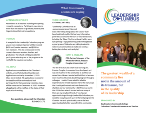 Design de Brochure par Andy Pham pour Columbus Chamber of Commerce and Tourism | Design #24885965