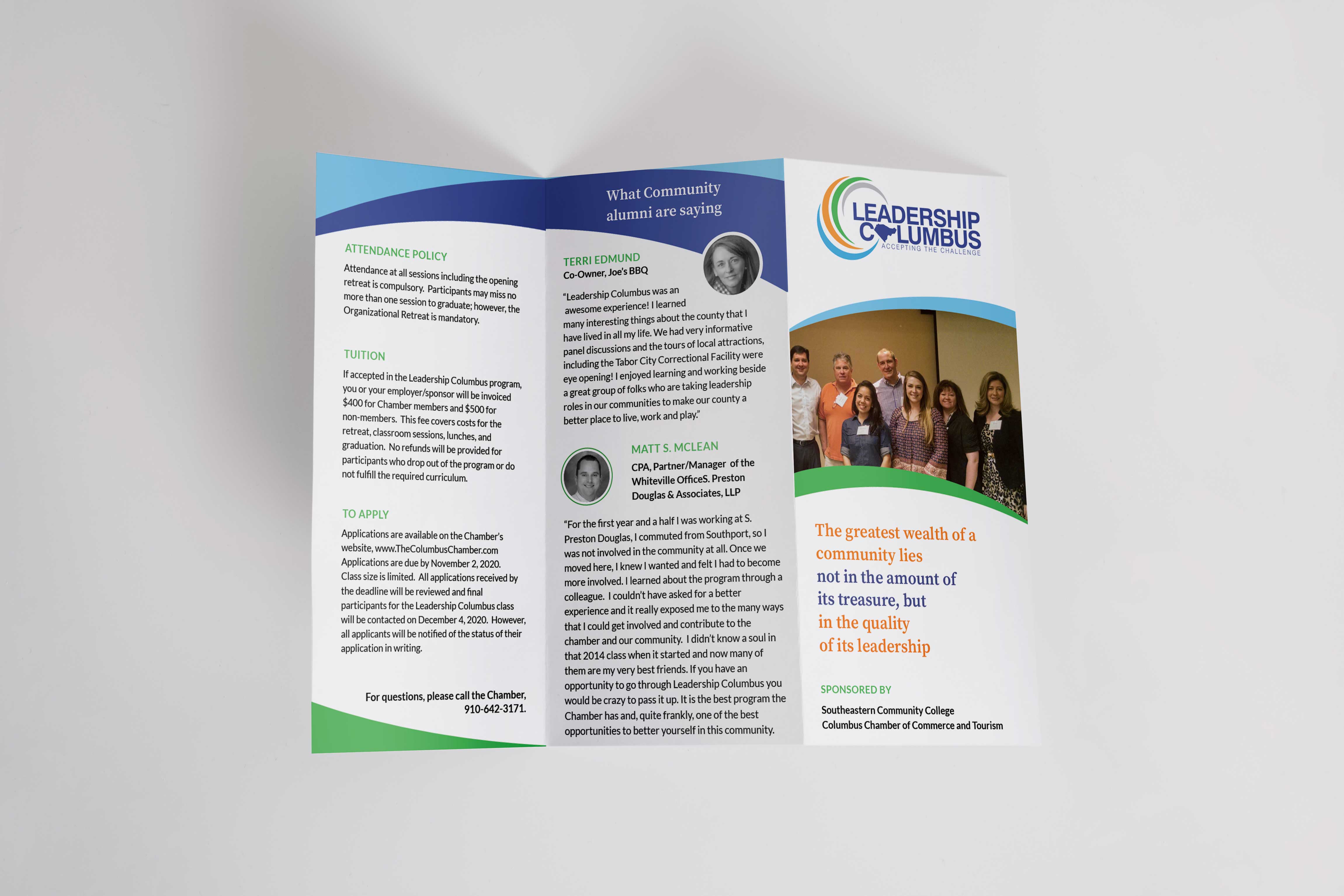 Design de Brochure par Andy Pham pour Columbus Chamber of Commerce and Tourism | Design #24885968
