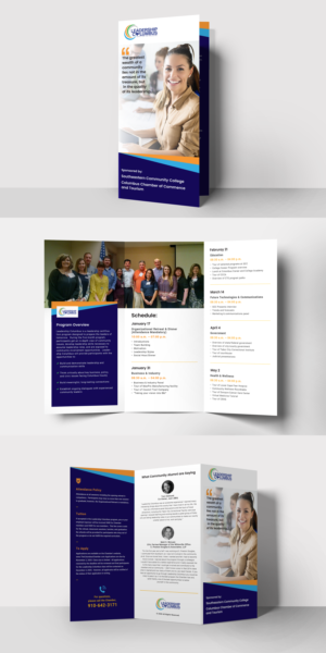 Design de Brochure par CreativeRajesh pour Columbus Chamber of Commerce and Tourism | Design #24881203