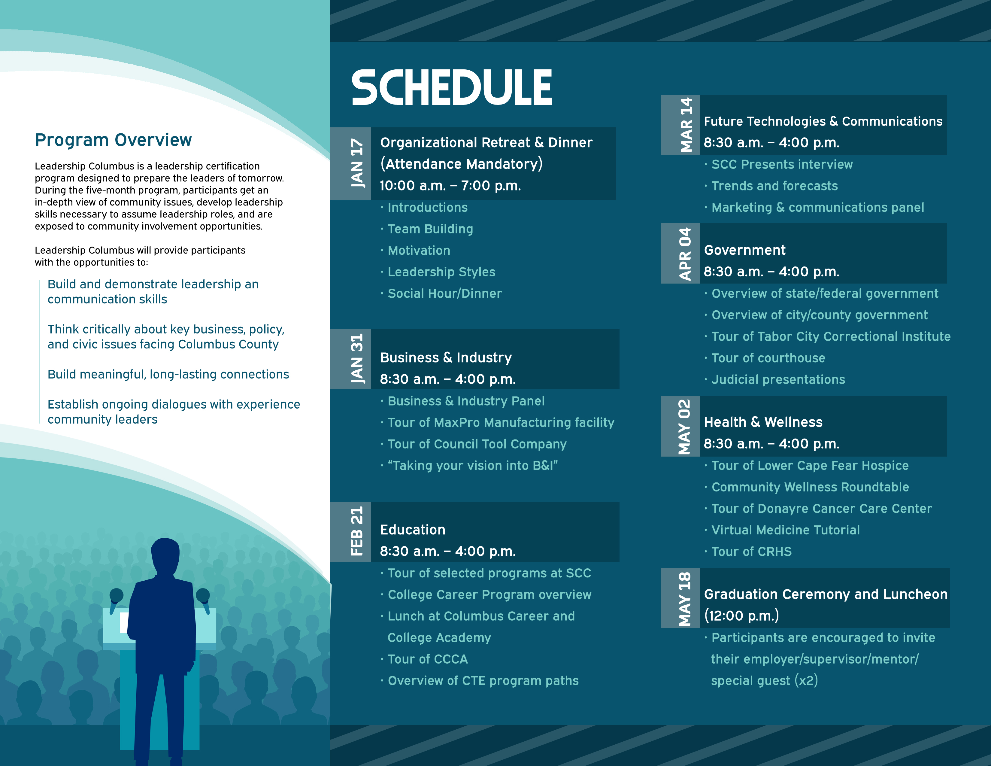 Brochure Design by RAHUL M RAJAN for Columbus Chamber of Commerce and Tourism | Design #24896860