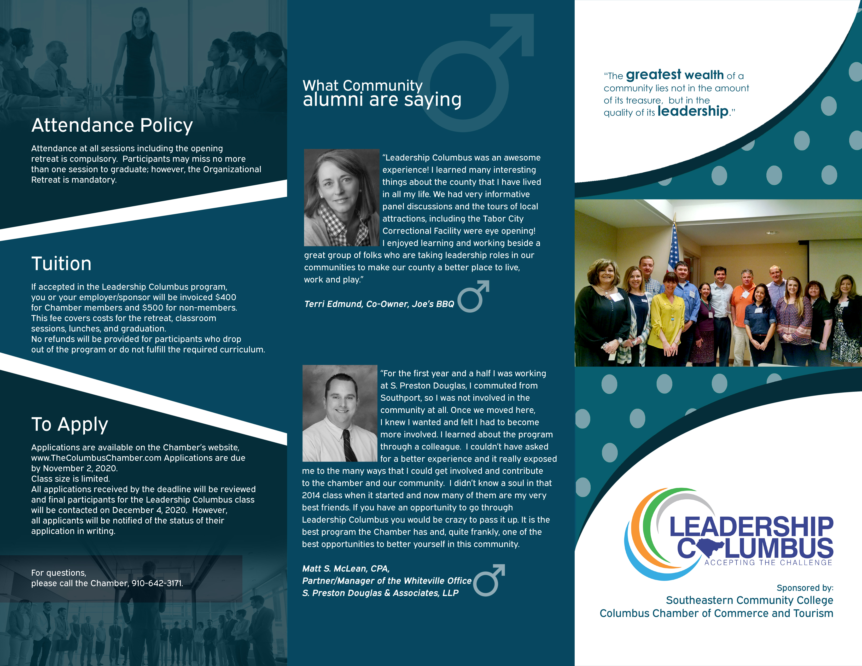 Brochure Design by RAHUL M RAJAN for Columbus Chamber of Commerce and Tourism | Design #24896966