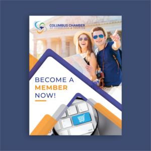 Print Design by wengdesign for Columbus Chamber of Commerce and Tourism | Design #24895590